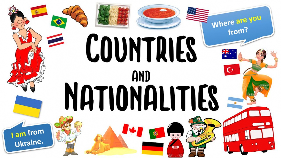 4.sınıflar ile Nationalities ünitesinde bayraklara göre hangi ülkeden ve hangi milletten olduğumuzu söylemeyi öğrendik.